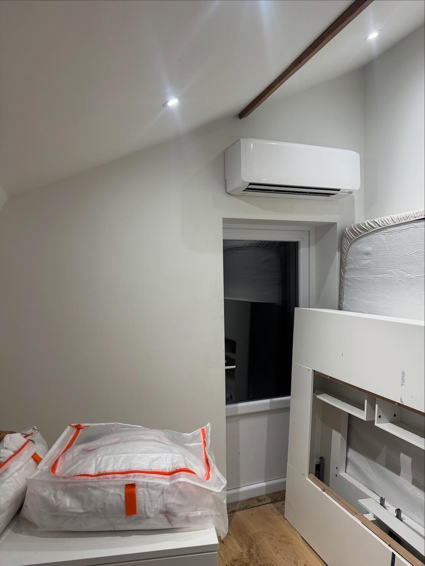 Airco zolderkamer